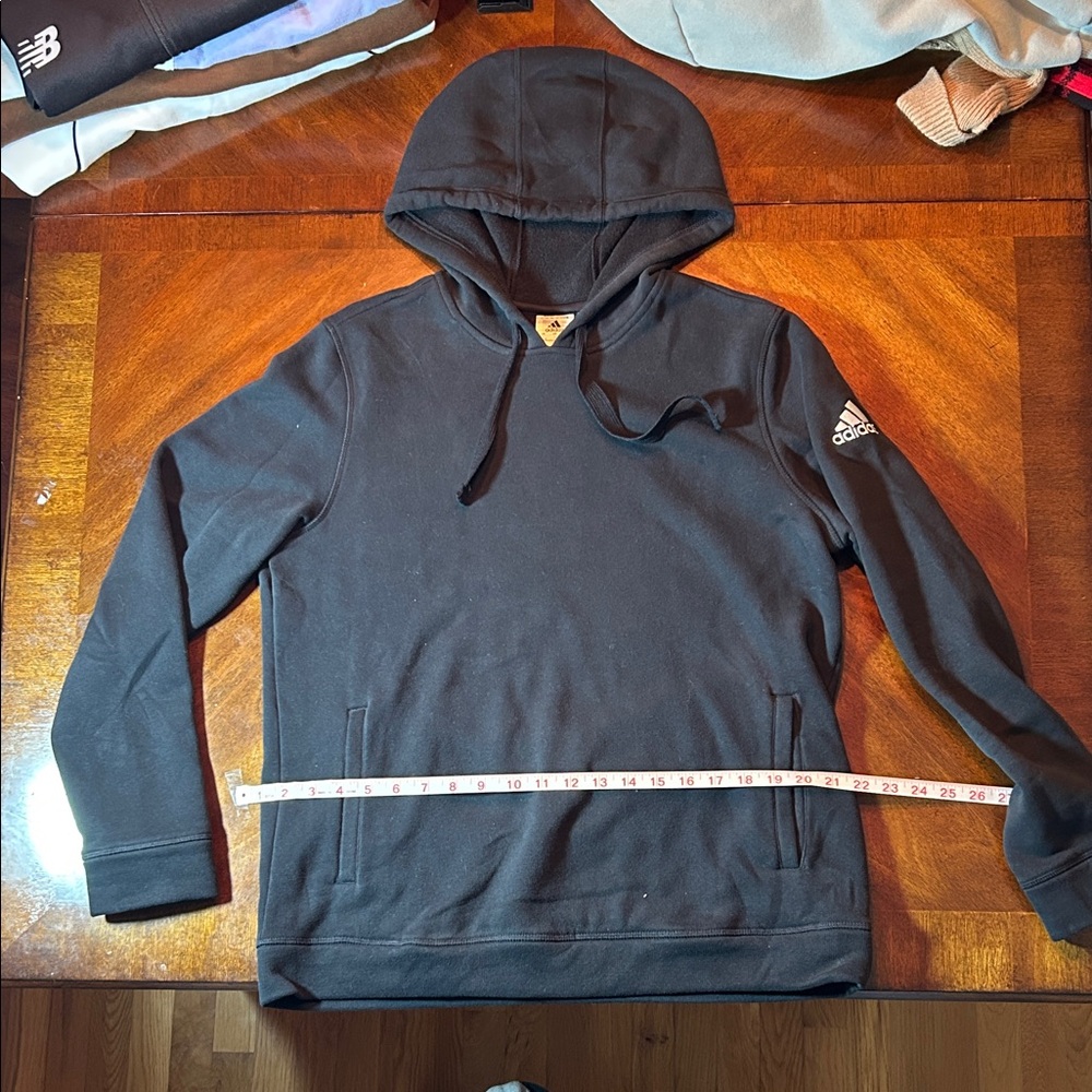 Adidas Men's Charcoal Hoodie